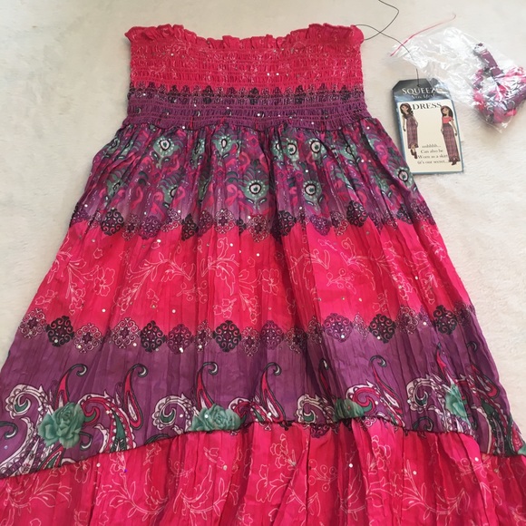 NWT girls squeeze boutique boho dress - Picture 3 of 8